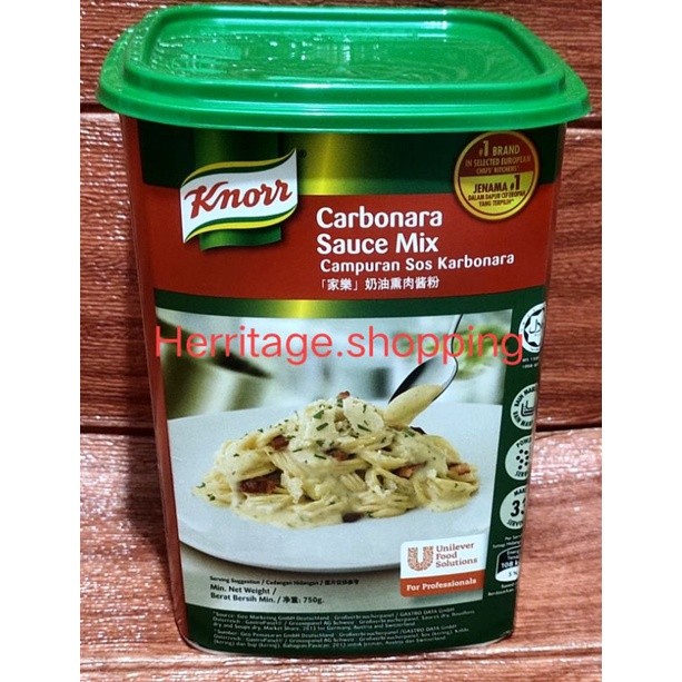 

knorr carbonara sauce mix