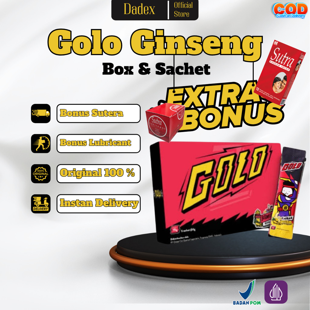 

Mister Golo Ginseng Botanical Drink Rasa Banana Honey Mr Gold
