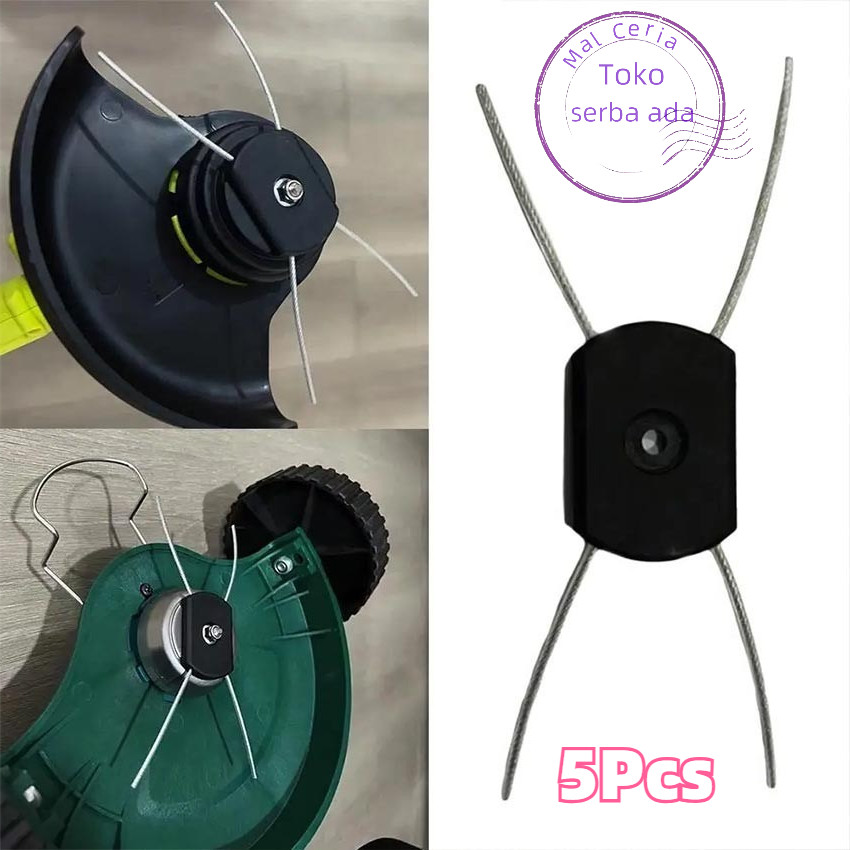 5Pcs Mesin Potong Rumput Senar Ubtuk Tali Nylon untuk pembuat rumput tali nilon Trimmer Line Senar P