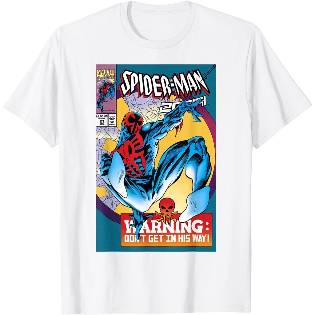 COD Baju Kaos Marvel Spider-Man 2099 Comic Cover T-Shirt Lembut Tebal Premium