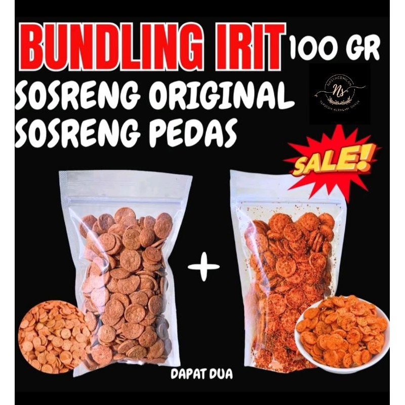 

Bundling irit sosis original + sosis pedas 100g dapat 2