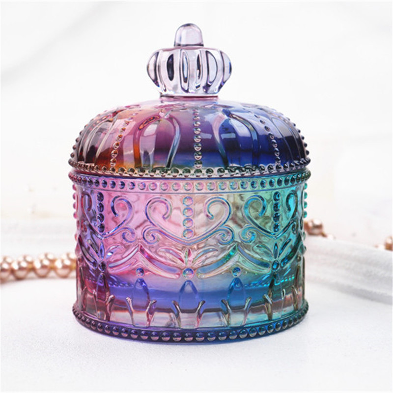 

DIY Crystal Epoxy Resin Mold Storage Box Makeup Insert Cup Jewelry Box Mirror Silicone Mold For Resin