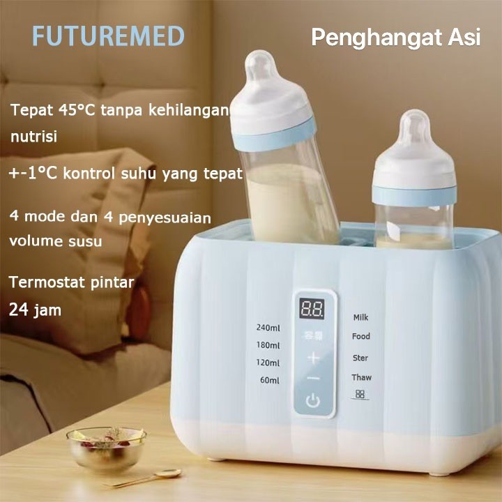 NEW FUTUREMED  penghangat asi | Sterilizer Botol Susu Bayi |  pencairan ASI | pemanas asi PREMIUM