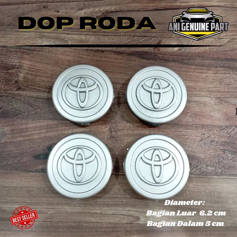 Dop Velg / Tutup As Roda Toyota Innova ORIGINAL Heka Motor