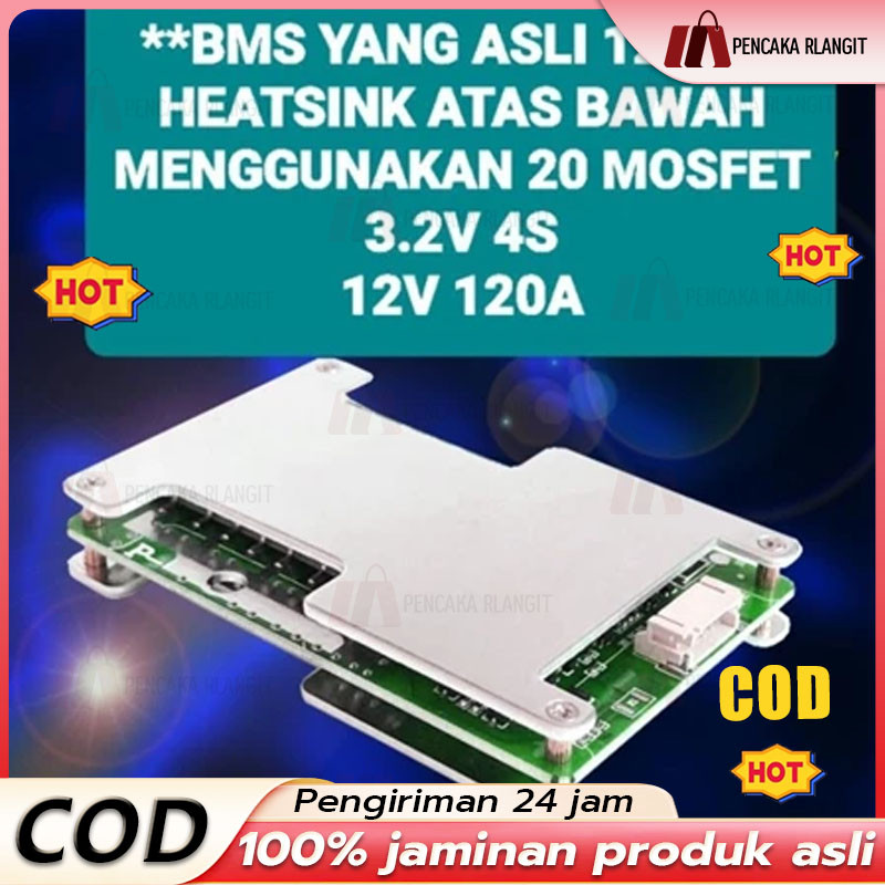 BMS 4S 120A 12V lifepo4 3.2V COMMON PORT BMS 120A BMS120A
