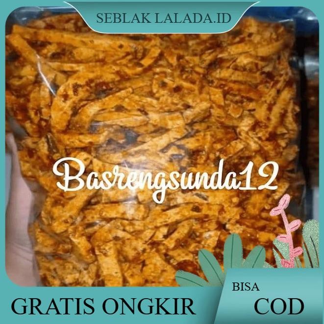 

Basreng Pedas Daun Jeruk Isi 1 kg - Cemilan Instan Goreng Snacks Food