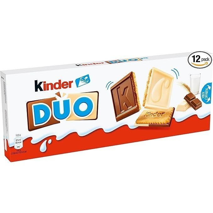 

Coklat KINDER Duo 150gram isi 12pcs asal Eropa