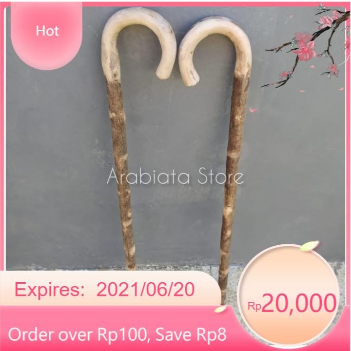 Terbaru Tongkat Kayu Luz Putih Tongkat Nabi Termurah - Mentahan LS11