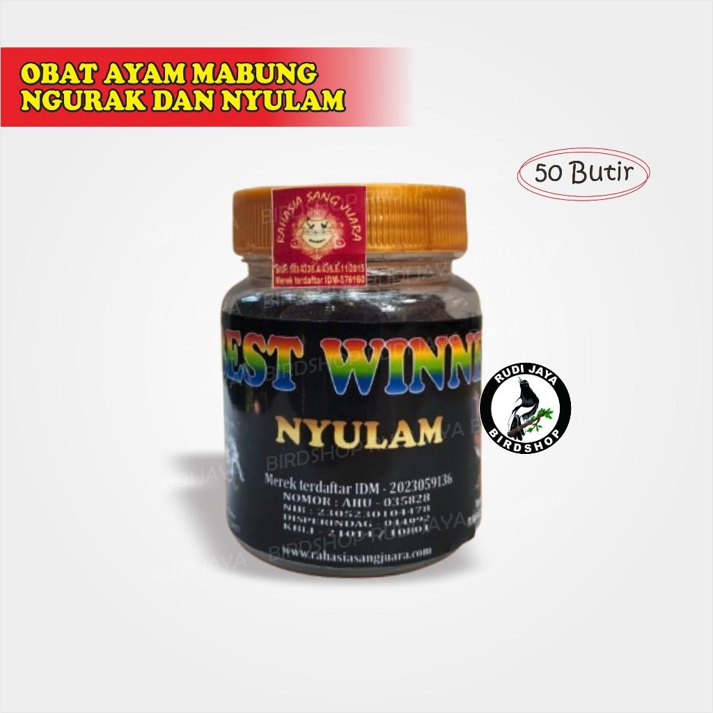 SEDIA OBAT AYAM MABUNG NGURAK DAN NYULAM MEMBANTU PROSES MABUNG DENGAN CEPAT