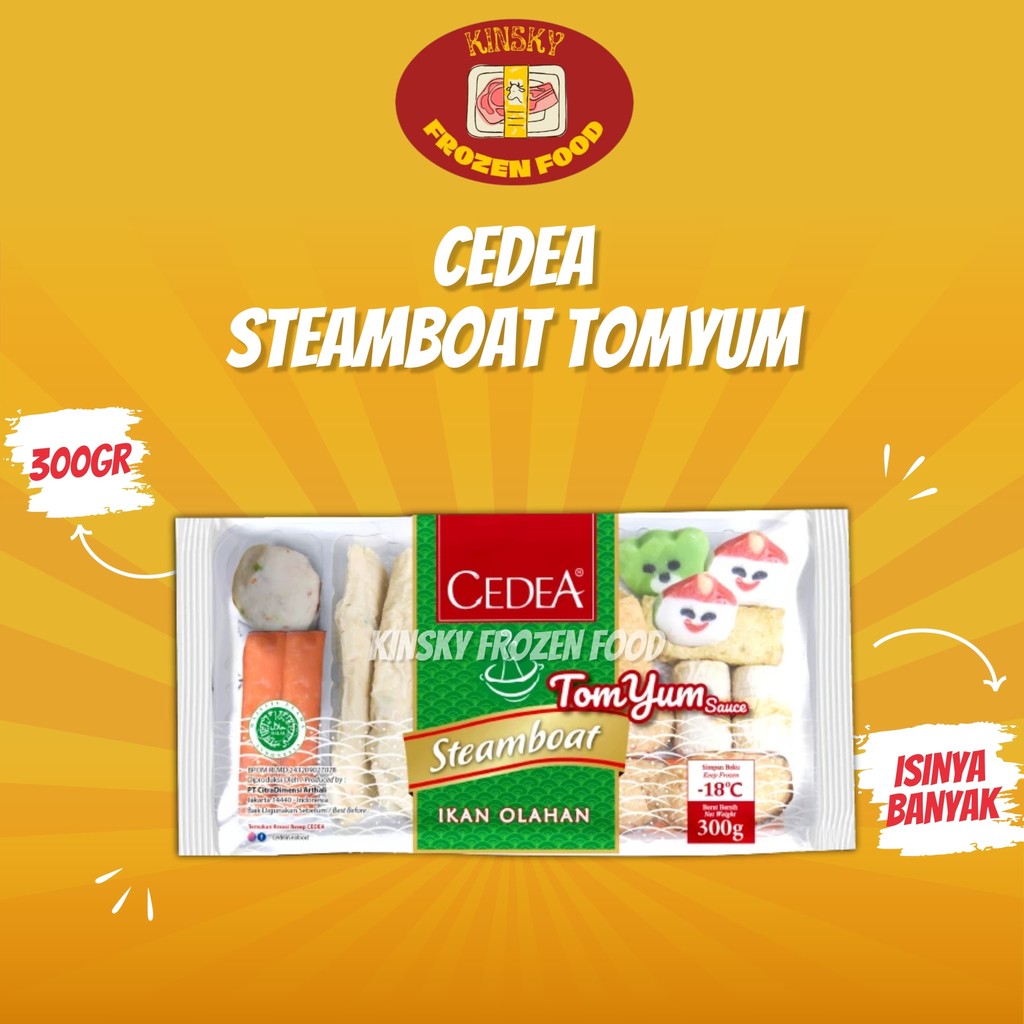 

CEDEA STEAMBOAT TOMYUM 300GR