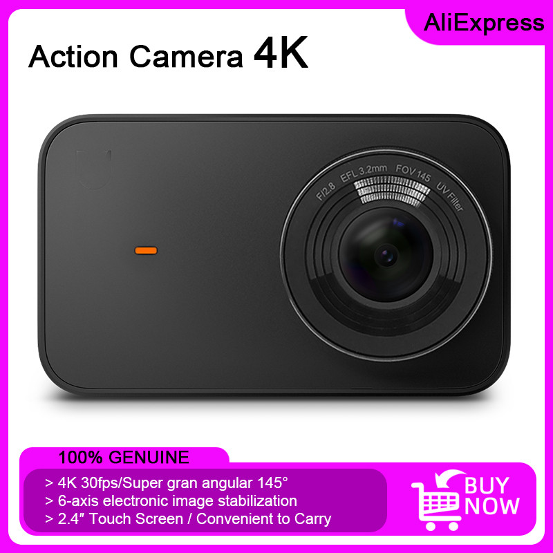 Action Camera 4K Ultra HD Helmet Camera Suitable for XIAOMI MIJIA Action Camera 4K