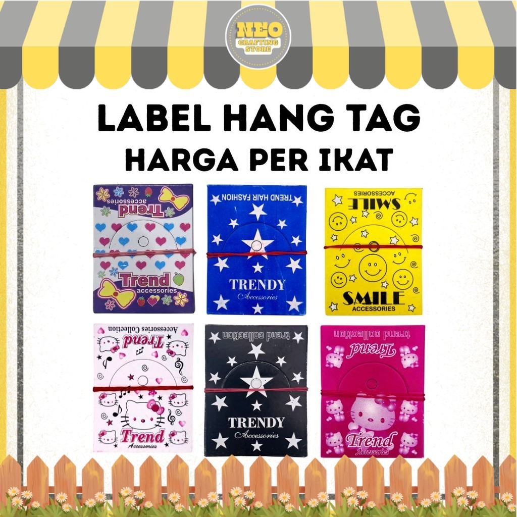 

Kertas Lebel aksesoris isi 100 lembar