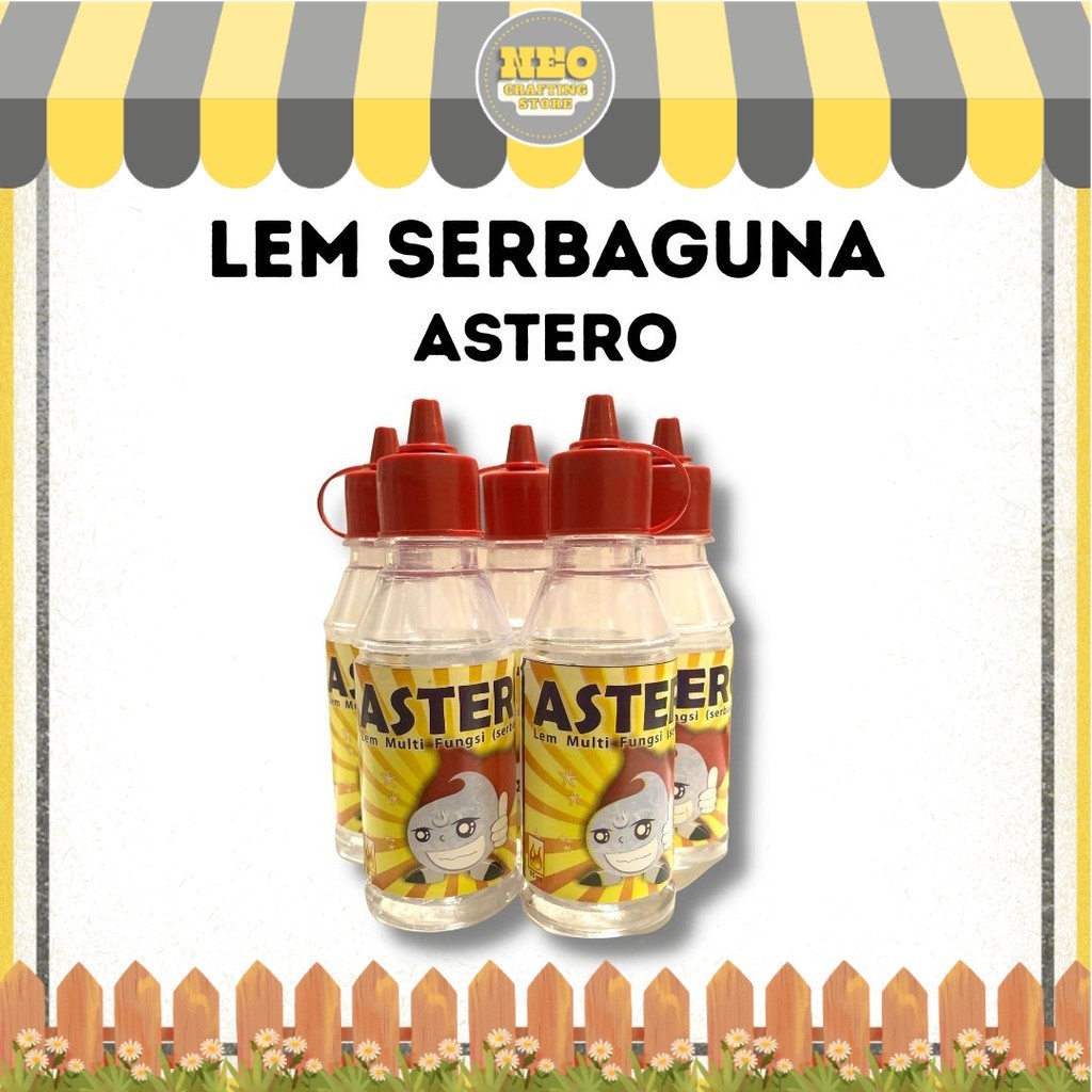 

Lem Kain Jahit merk Astero Lem Patch Bordir Ukuran 85 ml Lem Kain Baju Lem Bordir Lem Serbaguna