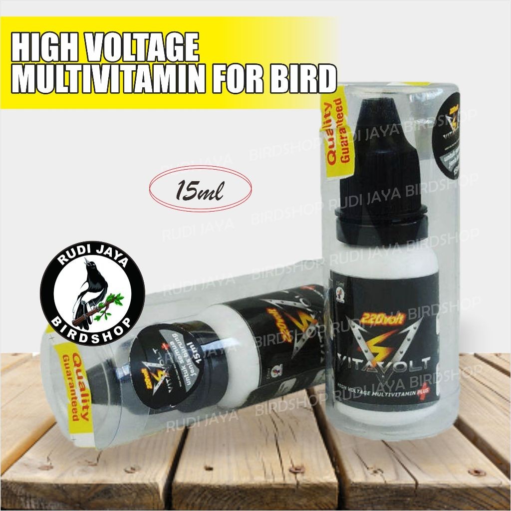 SEDIA VITAVOLT VITA VOLT 220 HIGH VOLTAGE VITAMIN OBAT PENGGACOR BURUNG PLECI MURAI KACER TRUCUK