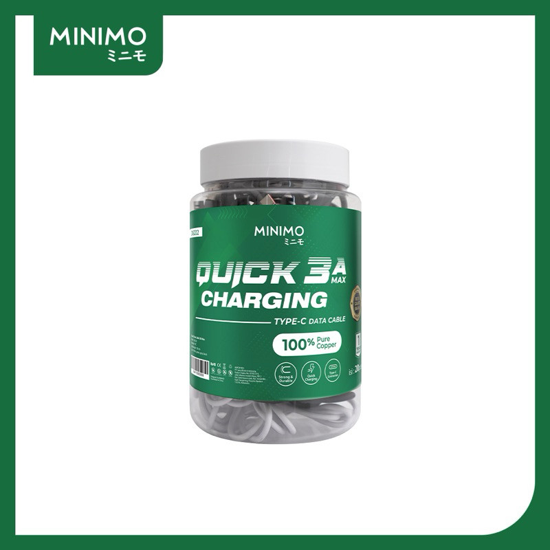 

Minimo DGC01s / DGM02 Cable Data 3A Type-C/Micro Fast Charging, 1 Toples