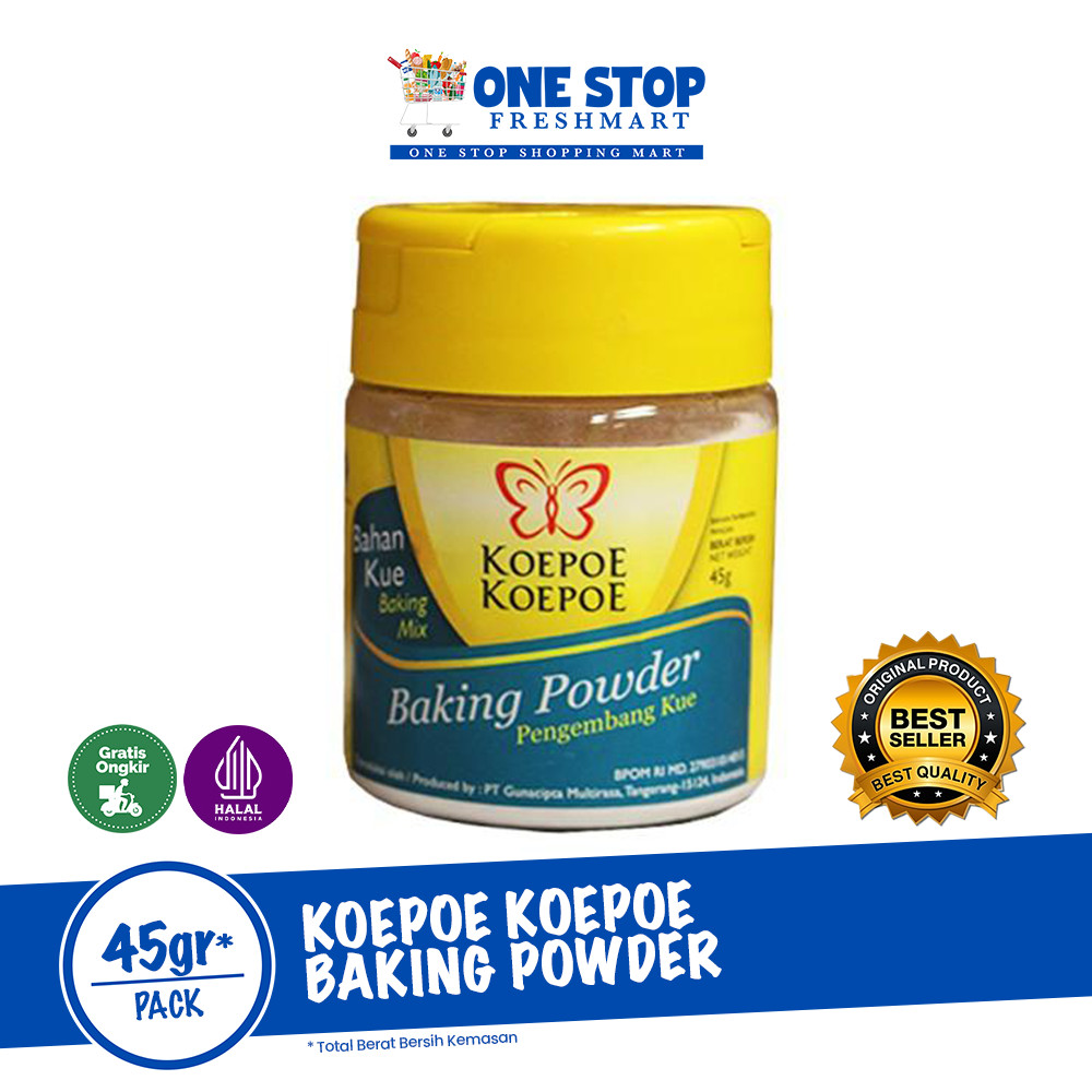 

KOEPOE KOEPOE BAKING POWDER 45GR