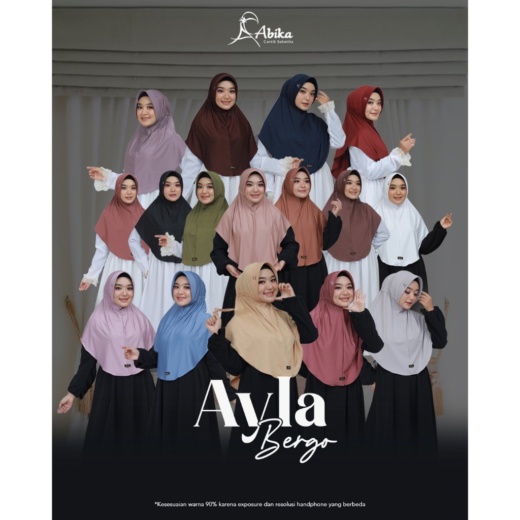 ABIKA HIJAB AYLA BERGO