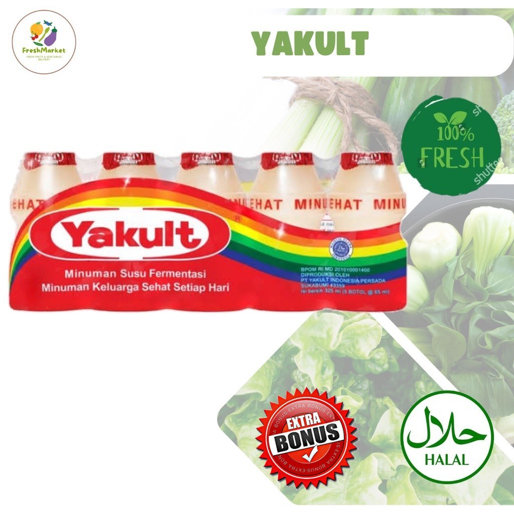 

Susu Yakult 1 Pack Sayurinstant