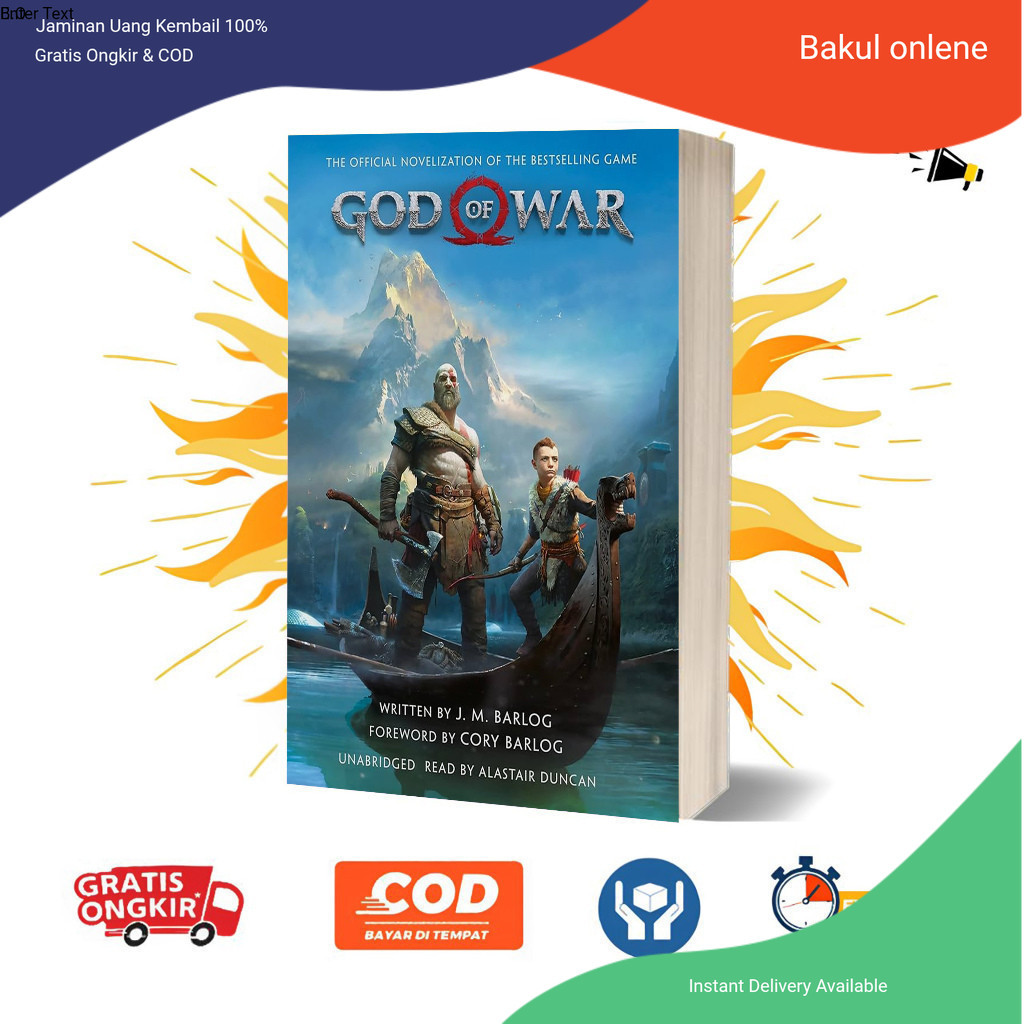 God of War - The Official Novelization by J. M. Barlog (English)