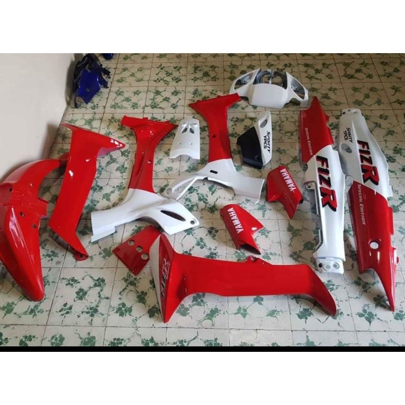 COVER BODY SET HALUS YAMAHA FIZ R FIZR F1ZR F1Z R SPESIAL EDITION LIVERY MARLBORO
