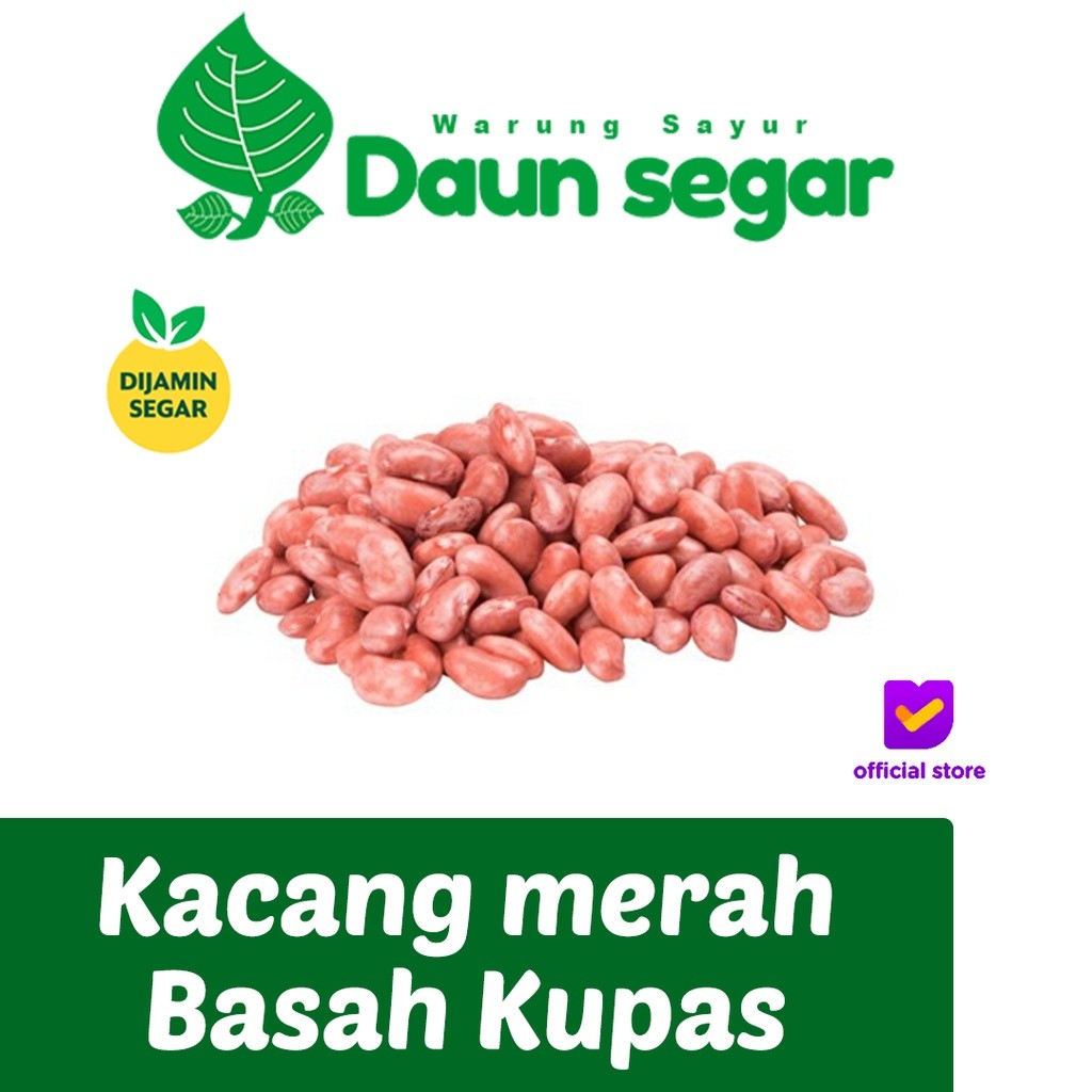 

Kacang Merah Basah Kupas organik kecil mpasi 1kg adzuki 250gram