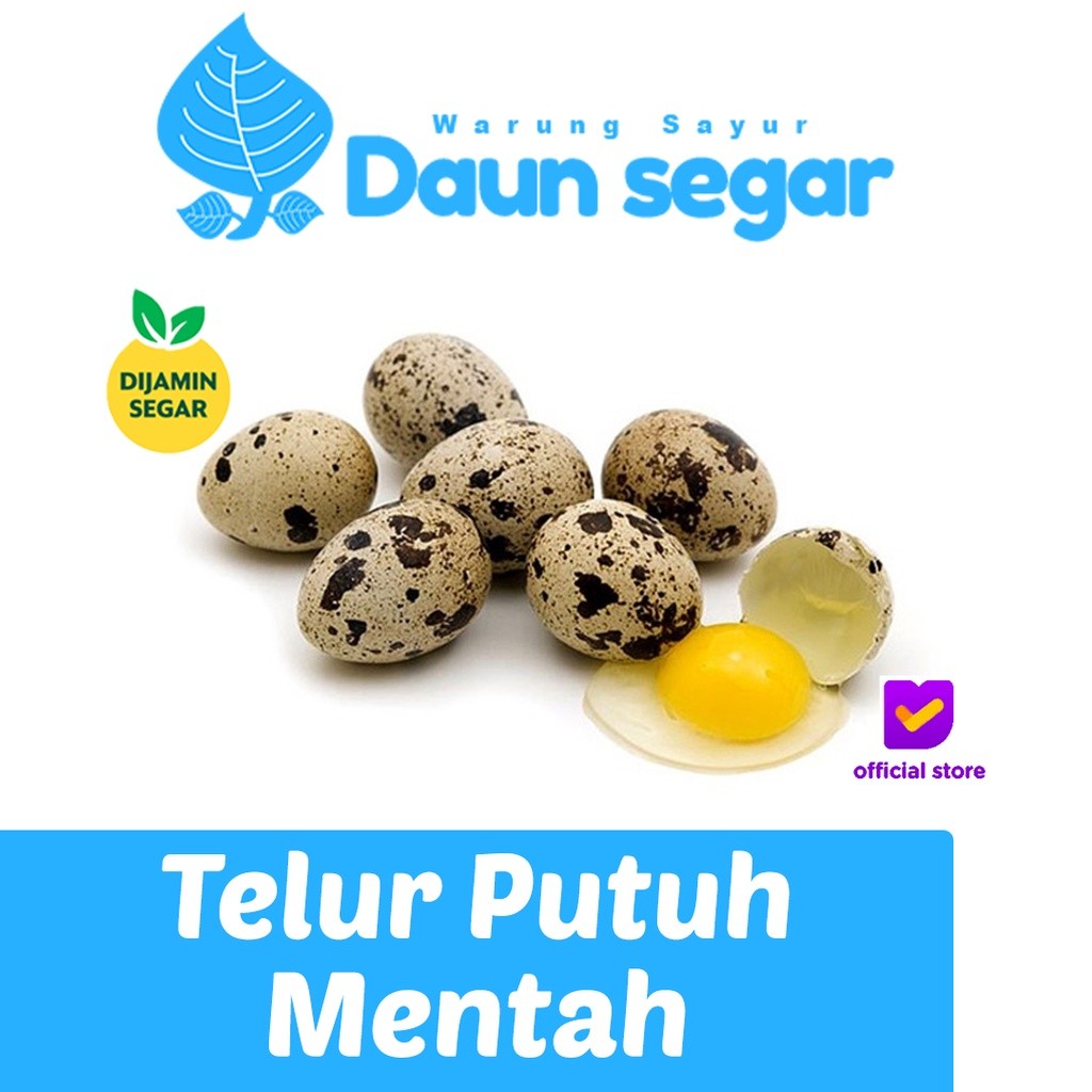 

Telur Puyuh mentah box isi 30 butir