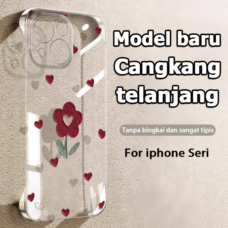 XWWBK025 Case ponsel cocok untUK IPHONE OPPO VIVO REDMI1 S4M5UNG Case Ponsel Transparan Bermotif Bun