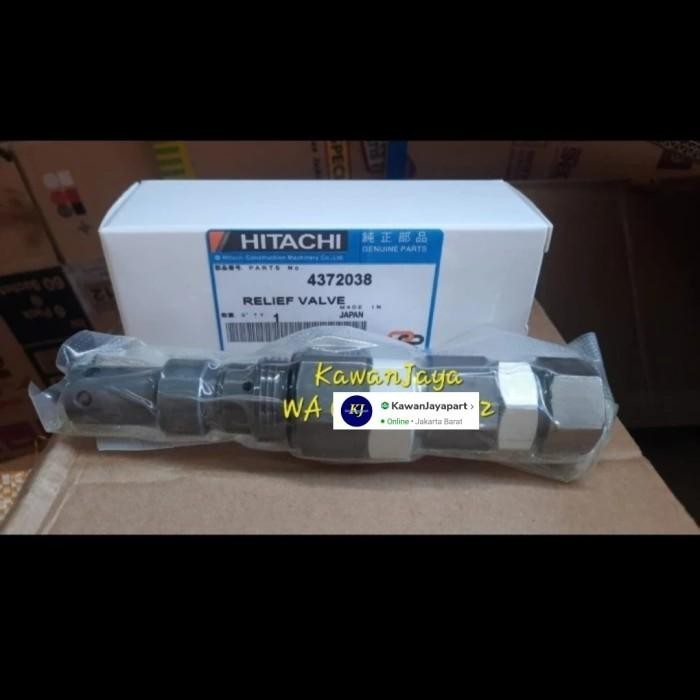 Relief Valve Hitachi Zaxis200 Zaxis210, 4372038