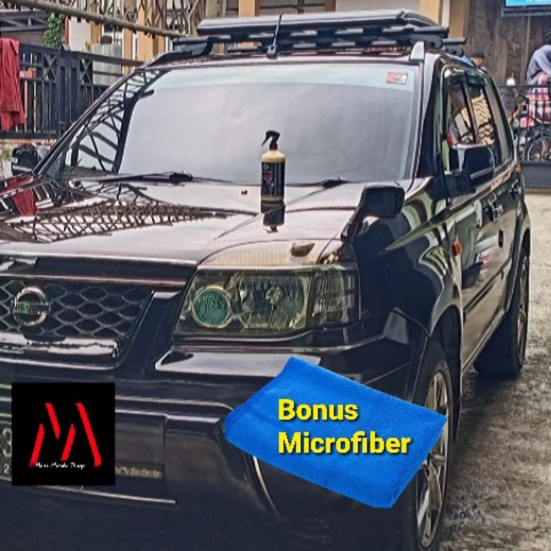 Pengkilap Body Mobil Warna Hitam Putih Merah Silver Metalic / Pengkilap Efek Daun Talas / Perawatan 