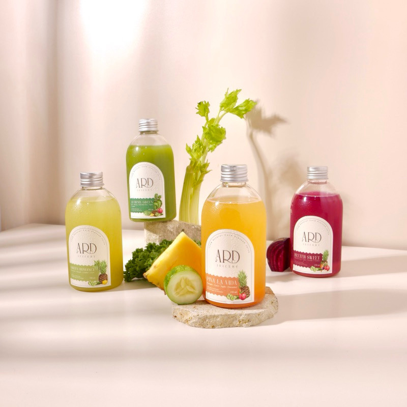 

Paket Detox Basic #EmpatRanger Immune Booster ARD Juice Cold Pressed Juice isi 4 botol @250ml