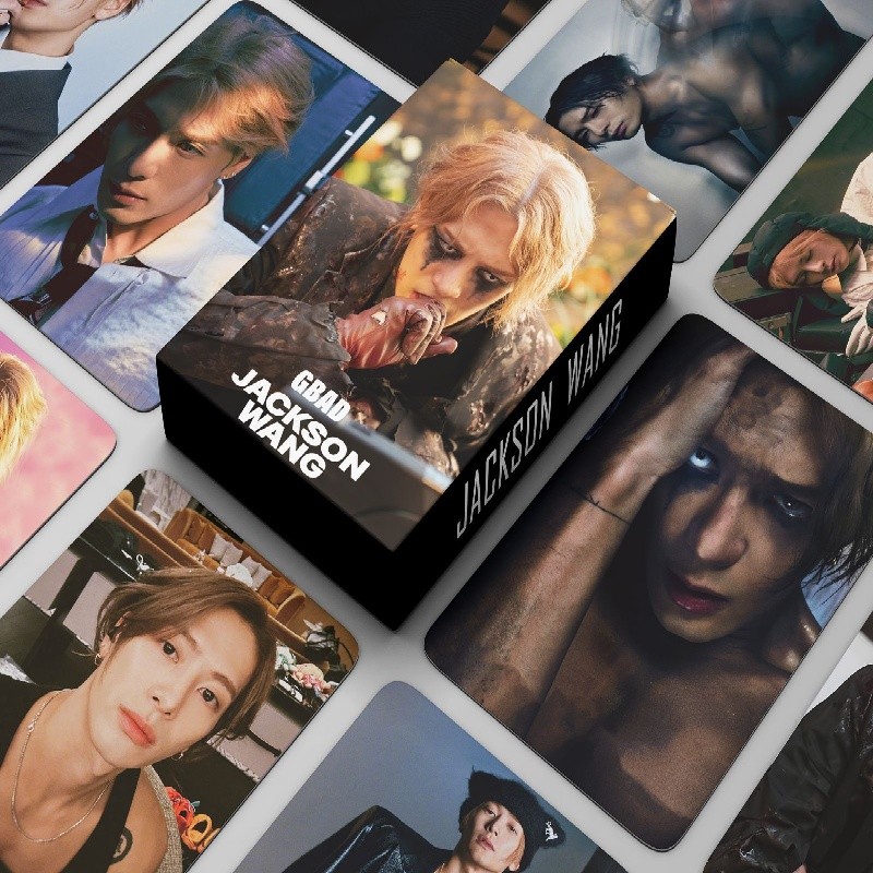 

55Pcs/Set Kpop Idol Boy GOT7 Jackson New Album GBAD Series Lomo Cards HD Printd Photocards Postercard Fans Collect Gifts