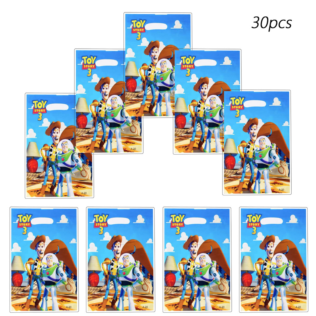 

30pcs Disney Toy Story Birthday Party Decorations，Toy Story Gift Bags，Toy Story Candy Bags ，Toy Story Goody Bags