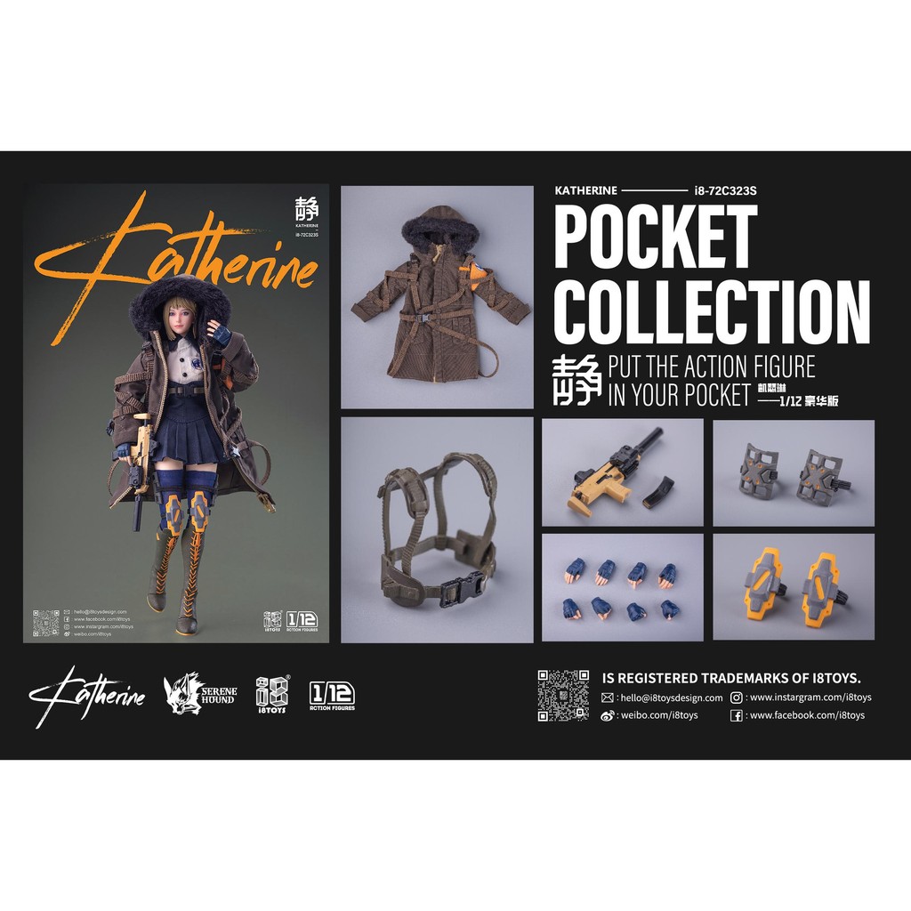 i8TOYS i8-72C323 1/12 Serene Hound Katherine - i8-72C323S DX