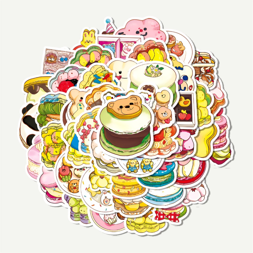 

Sticker Pack Stiker Piece Cute Macaron Cake [Potongan Kue Macaron Lucu] | Sticker TUMBLR | Stiker LAPTOP KOPER HELM