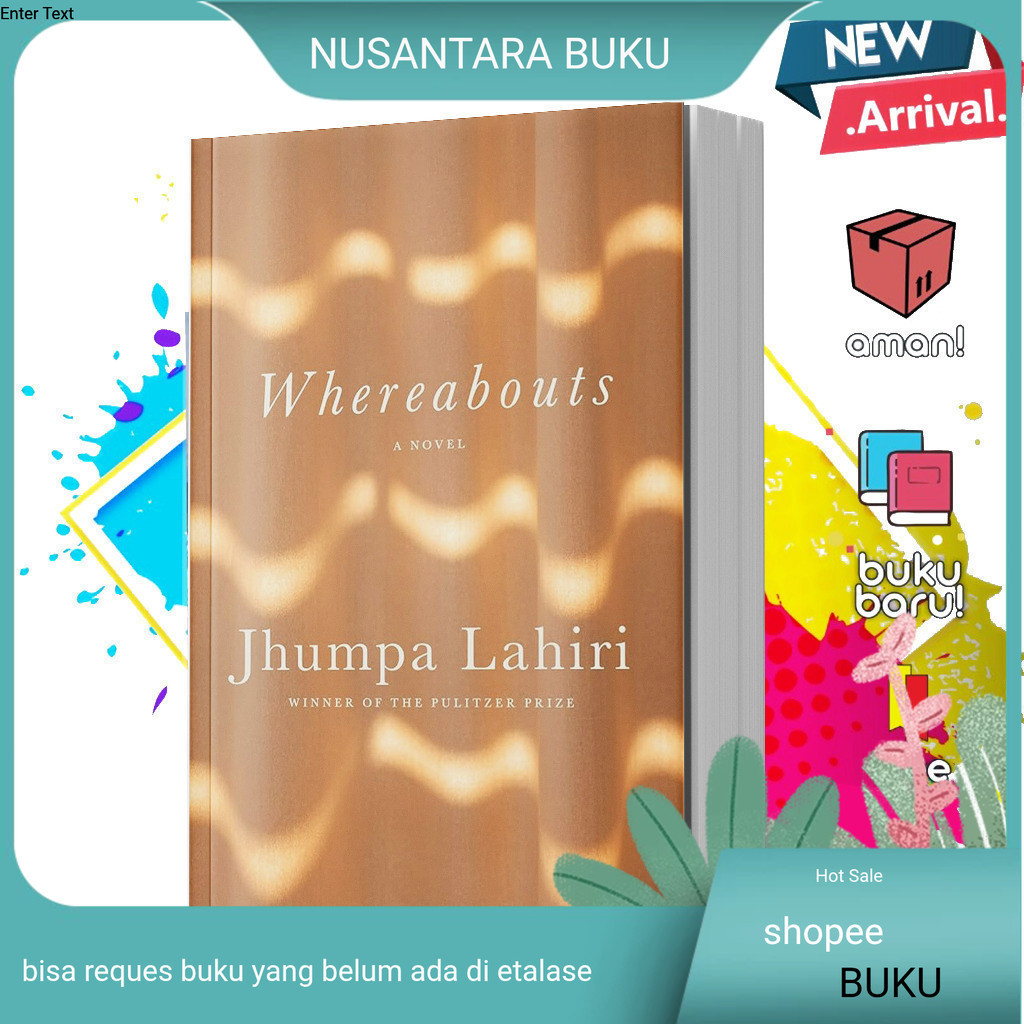 Buku Whereabouts by Jhumpa Lahiri