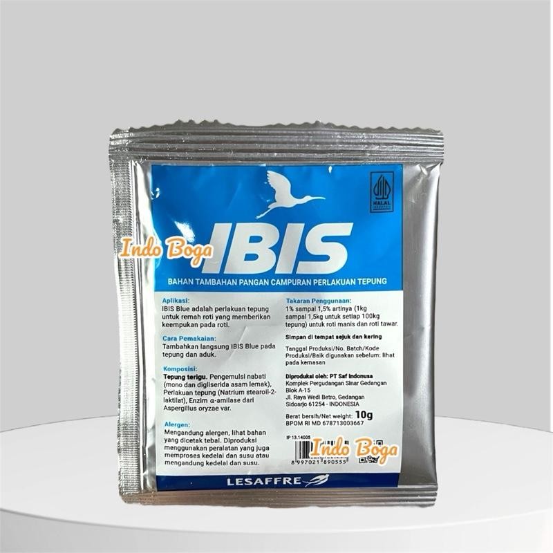 

Ibis Blue Pelembut Roti 10 gram / pelembut donat ibis