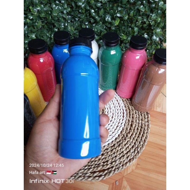 

Cat lukis BIRU sterofoam / cat air / cat lukis serbaguna 250 gr / acrylic / color