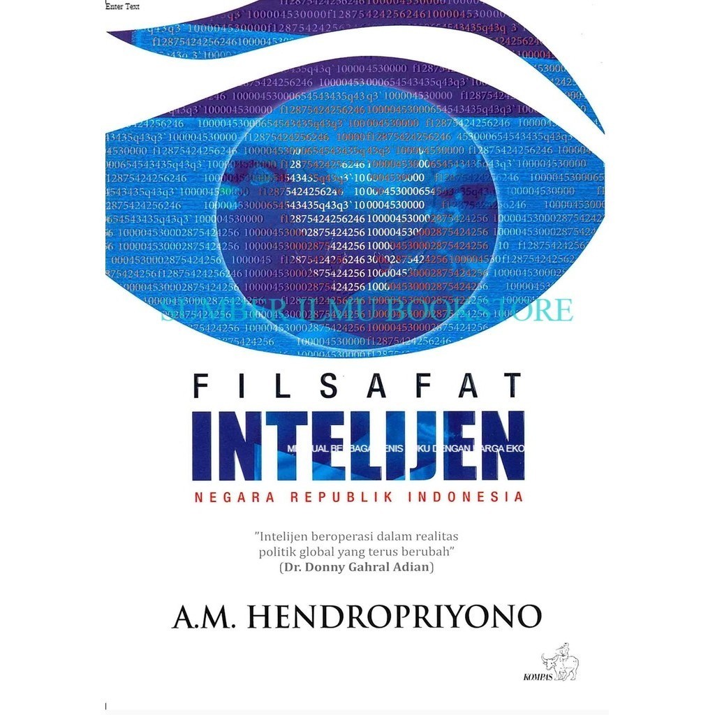 Buku cetak Filsafat Intelijen Am Hendropriyono