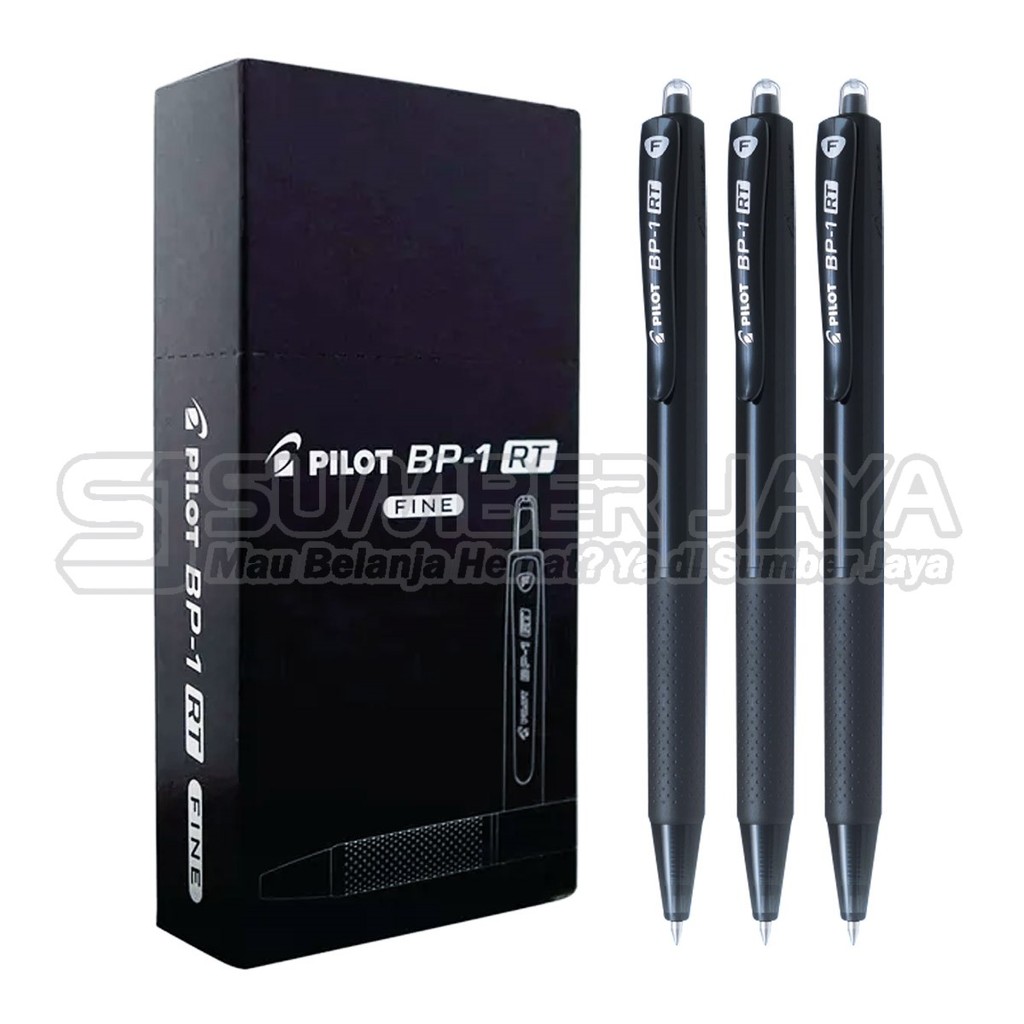 

BP-1RT Ballpoint Pena PILOT Pulpen Recractable Cetek 0.7mm BP-1RT F Smooth Writing
