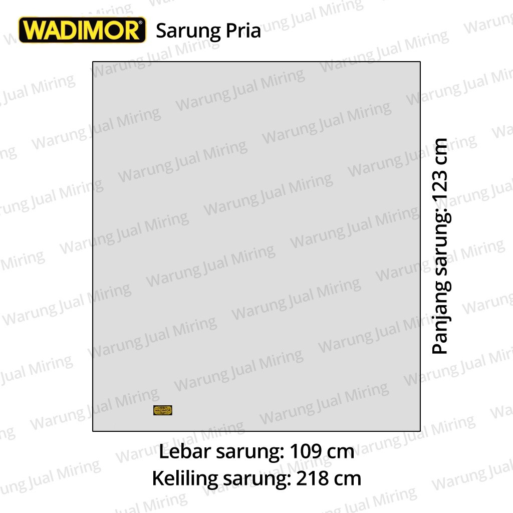 Sarung WADIMOR Hitam Motif Polos Kombinasi Garis Kotak Kotak2 Batik Bali Kembang Daerah Indonesia Wa