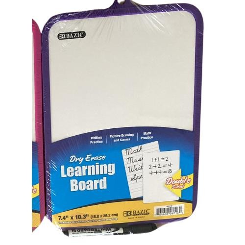 

Dry Erase Learning Board Papan Tulis Belajar ut Ujian TOEFL TPA Online - Ungu