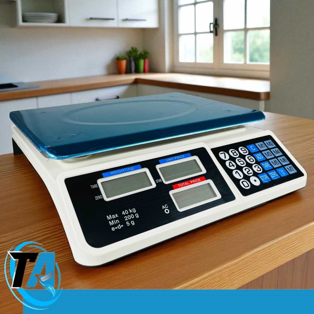 Protopic Timbangan Digital Buah Makanan Commercial Retail Scale 40kg - PT95