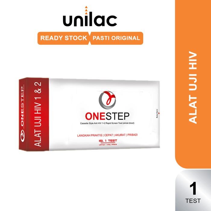 OneStep HIV Test - Alat Tes HIV AIDS | Alat Uji HIV Deteksi Dini HIV