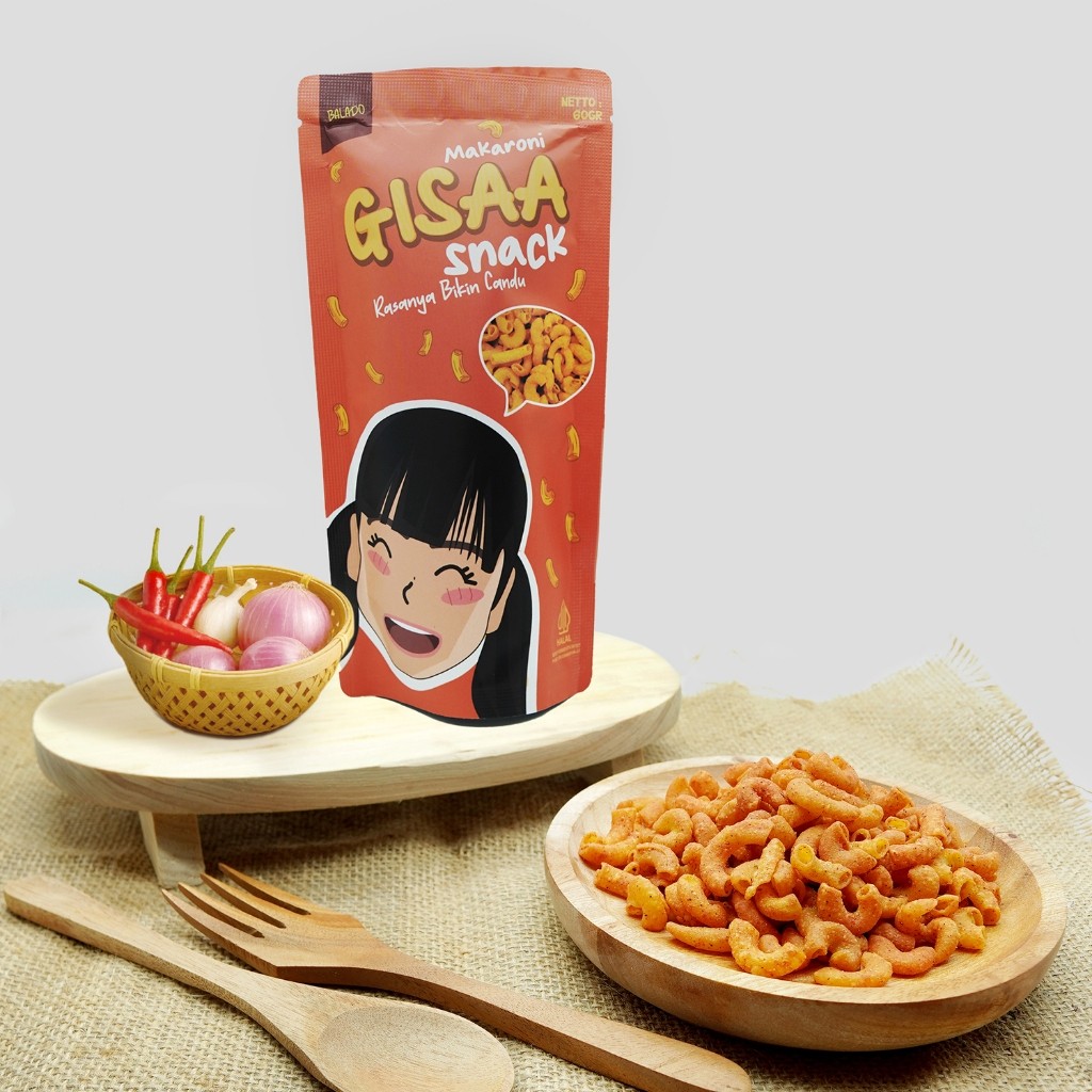 

Makaroni bundling all varian – gisaa snack | cemilan viral renyah gurih pedas & non pedas 100% halal bisa cod