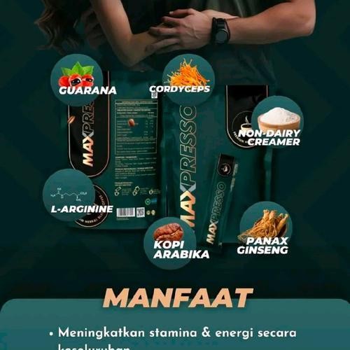 

Kopi Arabika Maxpresso HWI Kopi Gingseng (kopi Lanang) Coffee Sudah BPOM