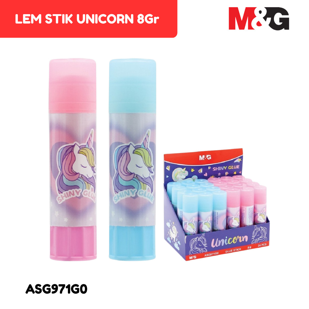 

Glue Stik M&G Unicorn #ASG971G0 Lem Stik Kertas Stik 8gr Perekat Alat Kantor Sekolah - SATUAN - SHABQ