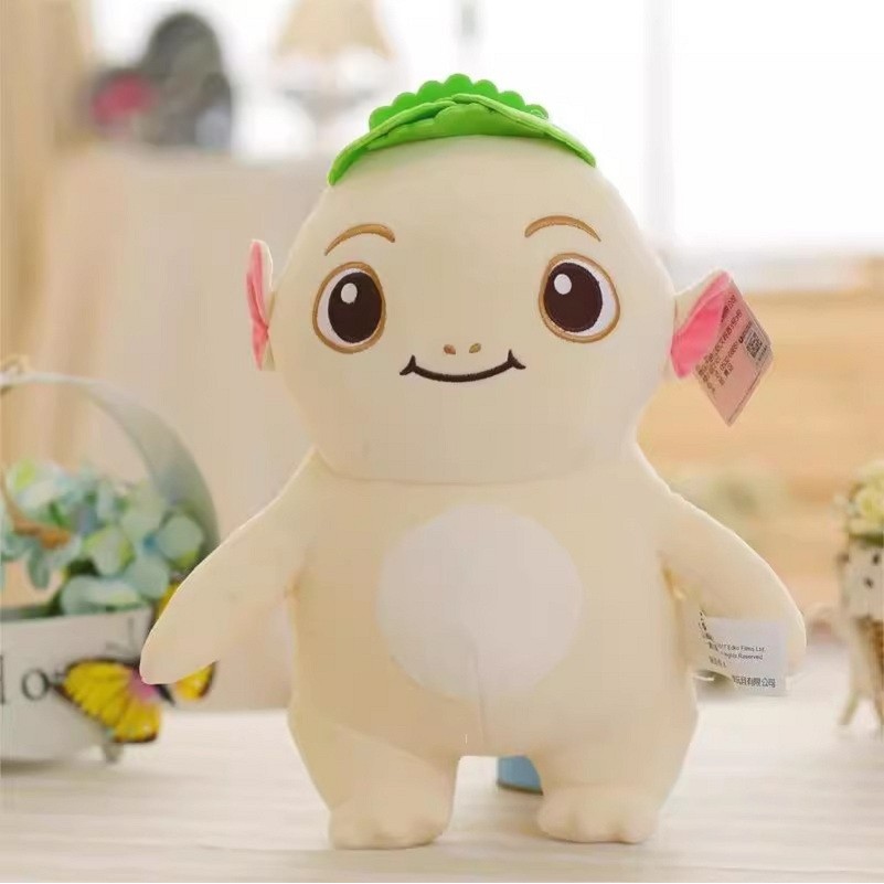 Monster Hunt Wuba Huba White Doll Funny Goblin Soft Stuffed Plush Toy Cartoon Movie Souvenir Model B