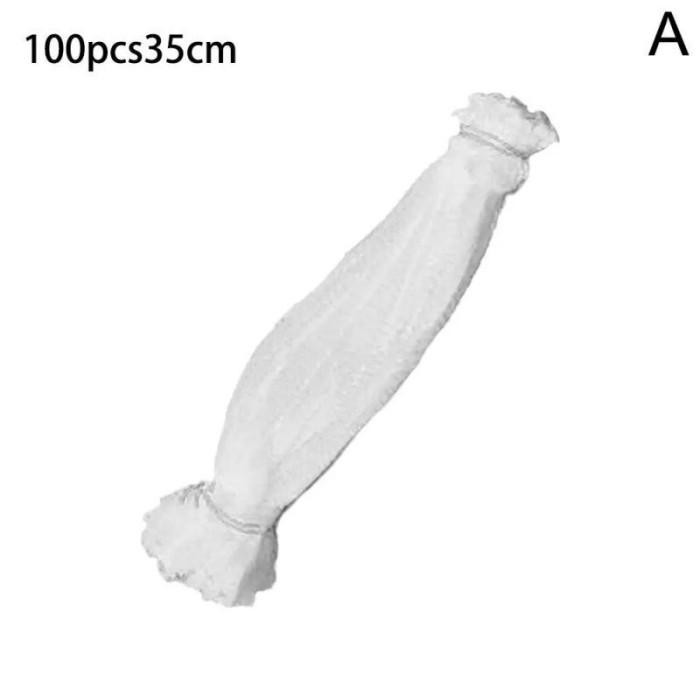 TERBARU 100pcs Jaring Untuk Buah Jaring Buah Buahan Kantong Buah Jaring Polinet Jaring Buah Bungkus 