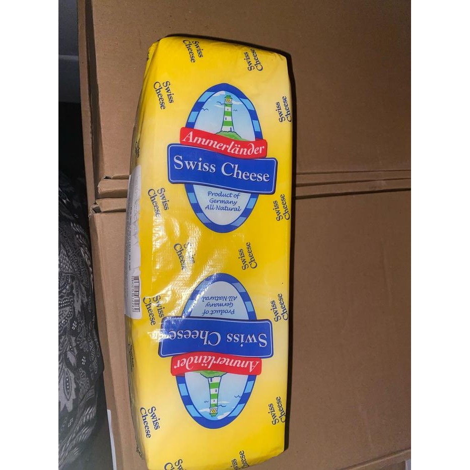 

AMMERLANDER Swiss Cheese 3 KG Keju Swiss / Keju Emmental