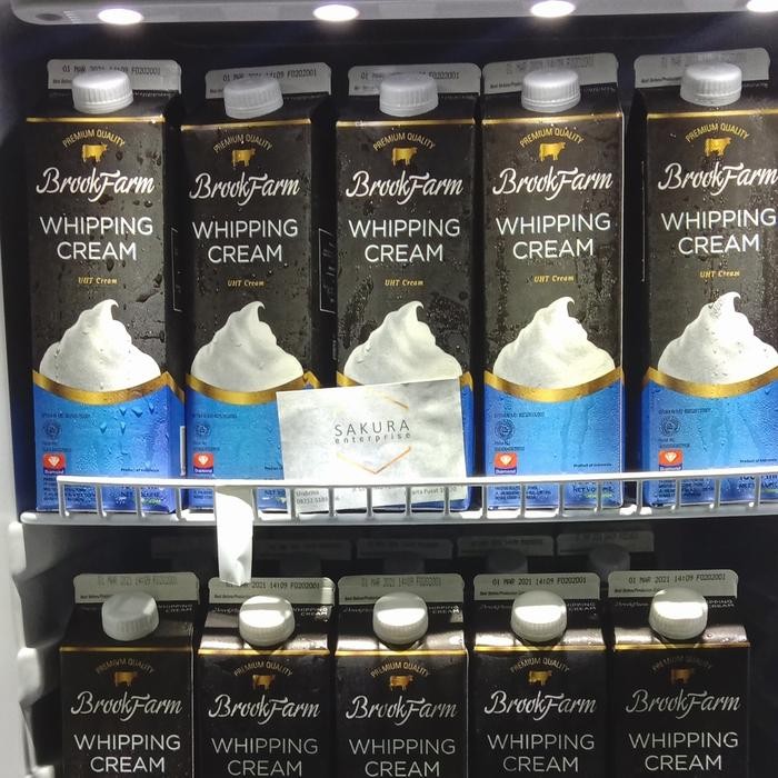 

Brookfarm whipping Whip cream Diary 1L liter FRESH